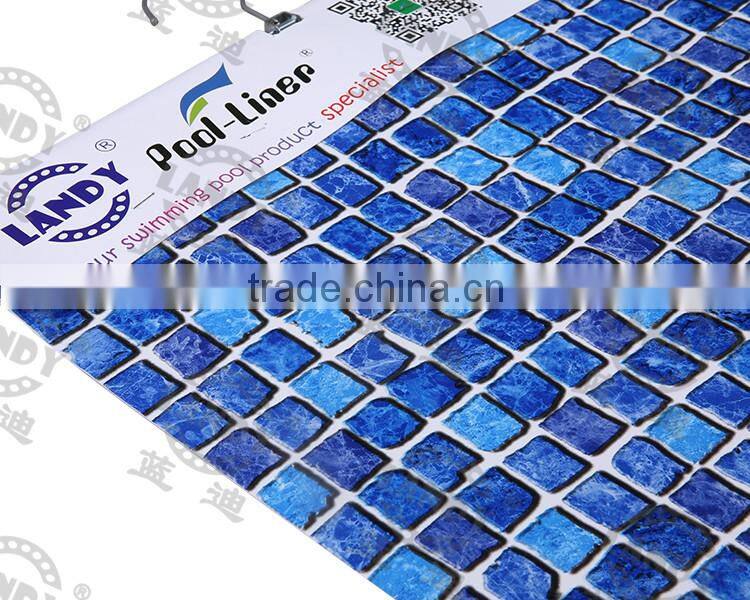 Superior suitable anti-corrosion mesh pvc pool liner