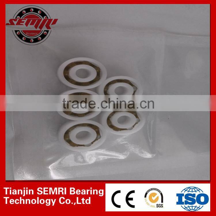 Glass Ball Nylon Plastic Precision Deep Groove Ball Bearings