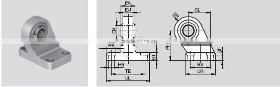 FESTO Clevis feet clevis rod ends LSNG-40