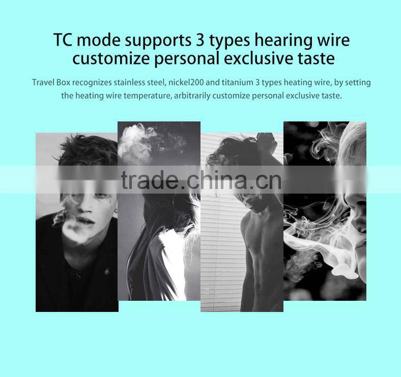 New Style travel box e cig box mod Unique Design original temperature control mod