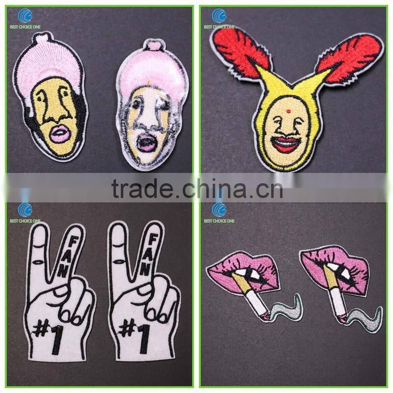 Custom Made Personalized Cheap Embroidery Chenille Patches