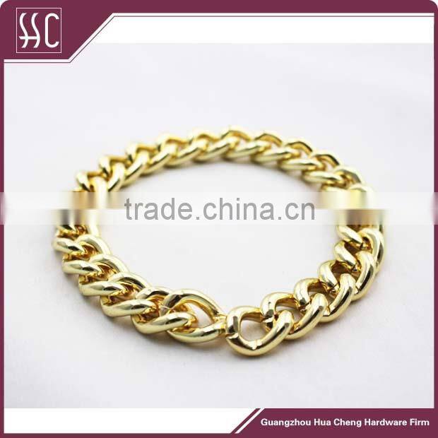 Guangzhou handbag leather bag chain for purse with lobster clasp bag hardware accessory