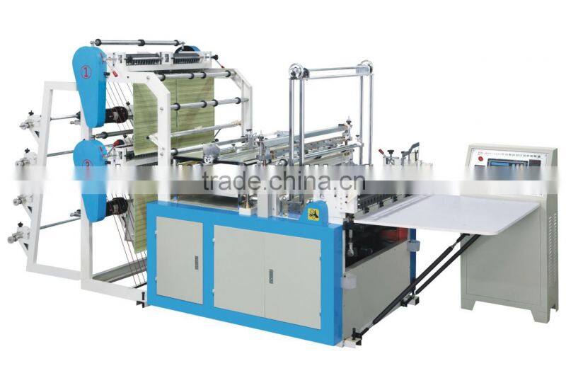China computer control ldpe plastic bag making machine price