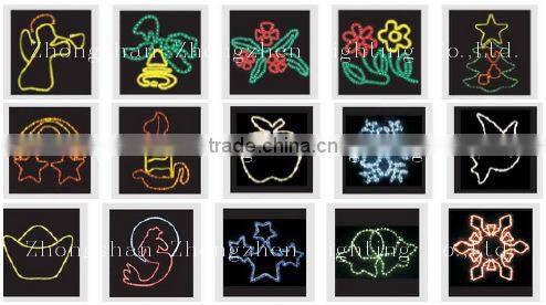 led rope light motif