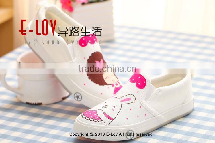 NO.XW009 2016 Hot sales high quality and cheap bulk canvas shoes white