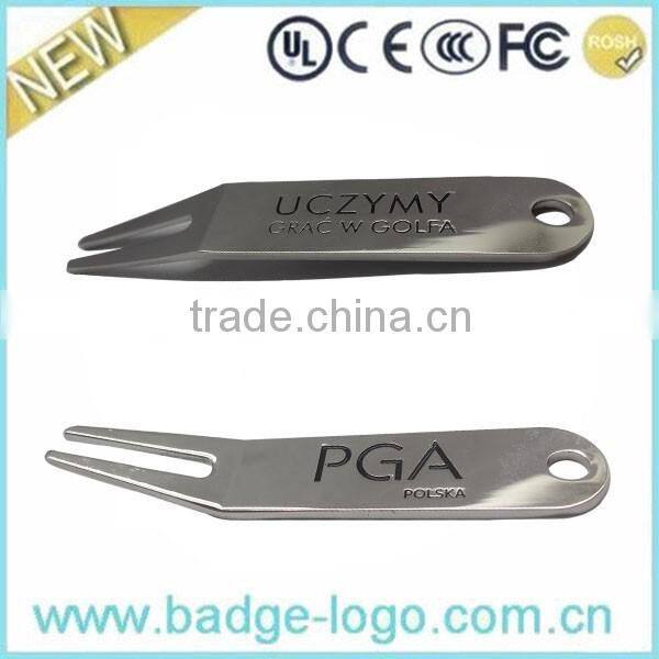 Golden Custom Bulk Golf Ball Marker Hat Clip Divot Tool