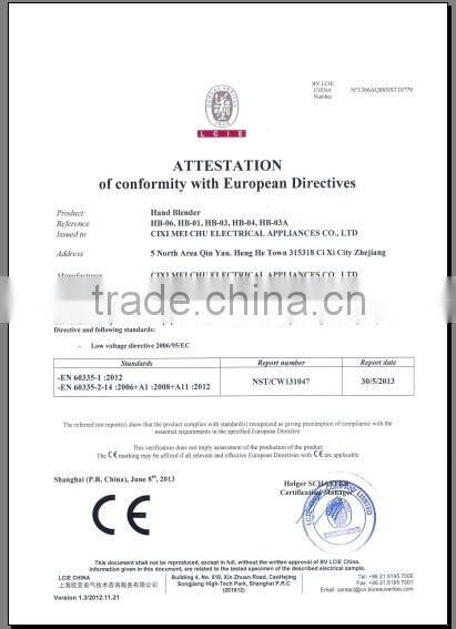 Best promotion gift hand blender