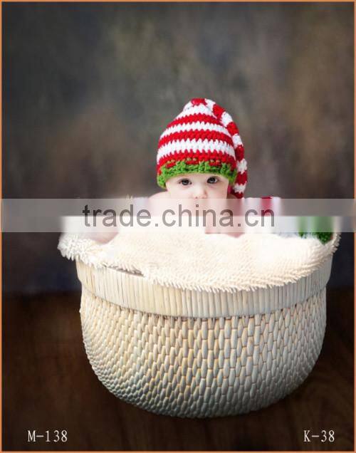Baby photography props heart-shaped basket A full range of wholesale small animals a blanket