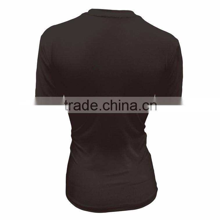 wholesale men custom gym dry fit compression tights shirts sports wear/gym apparel mens t shirt
