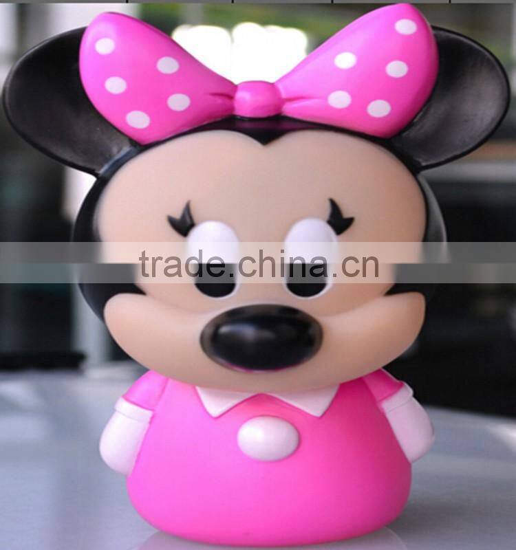 Soft Plastic animated christmas animal shaped led lights