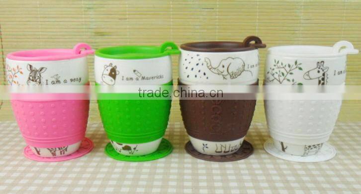 best selling big fat Ceramic Mug with lid
