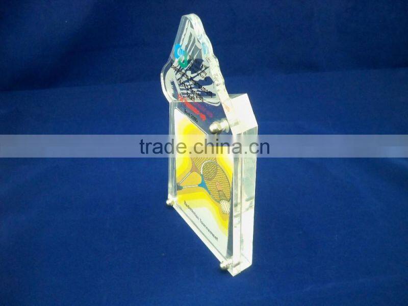 PMMA Badminton Trophy For Wholesale