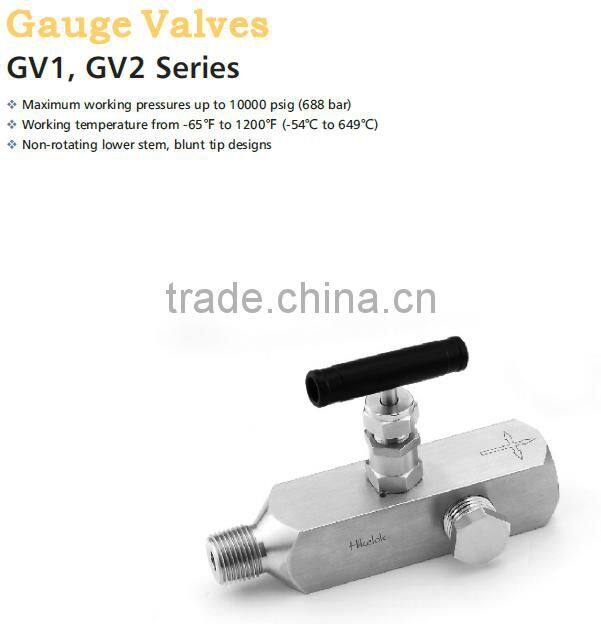 liquid oil gas pneumatic water level control gauge valve