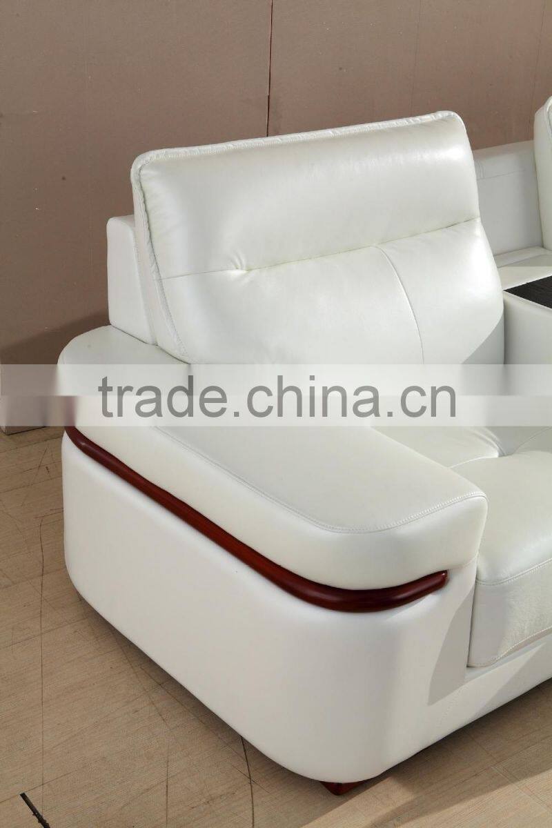 Living room sofa furniture, white leather funiture, leather corner sofa designs