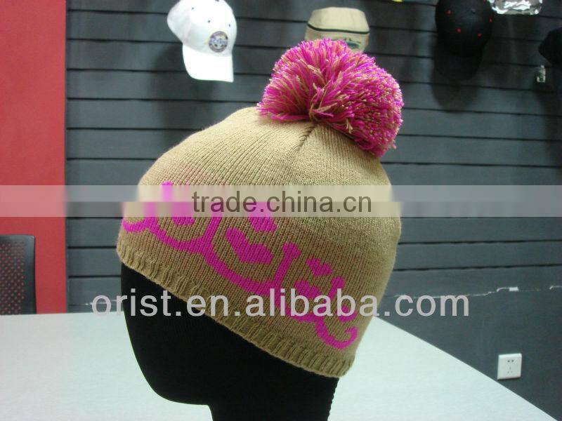 winner knitted hat