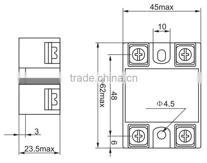 220V 25A solid state relay ssr