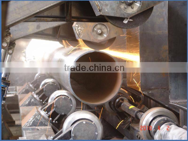 tube surface grinding machine for carbon steel pipes