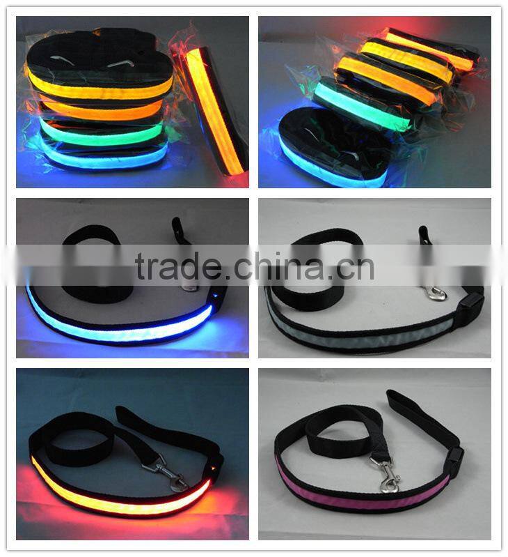 pets supplies different sizes led dog harness
