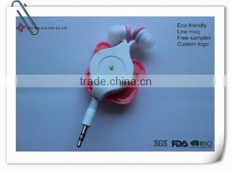Good quality hot cartoon designs earphone for children