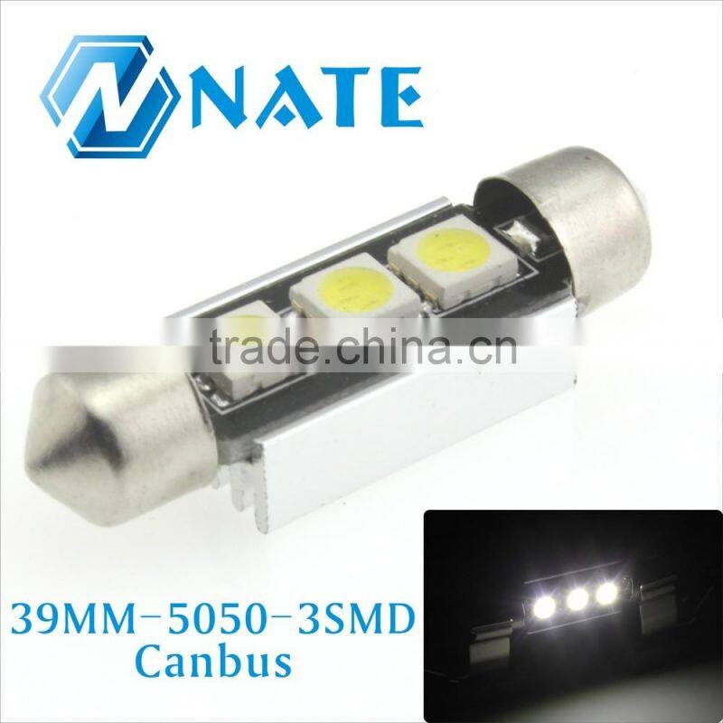 hotsalling festoon 5050 2smd led auto light
