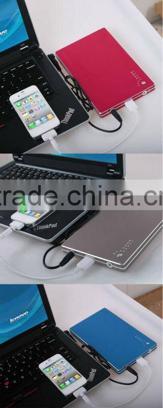 2016 high qualtiy Universal Laptop Power Bank 20000mAh factory direct