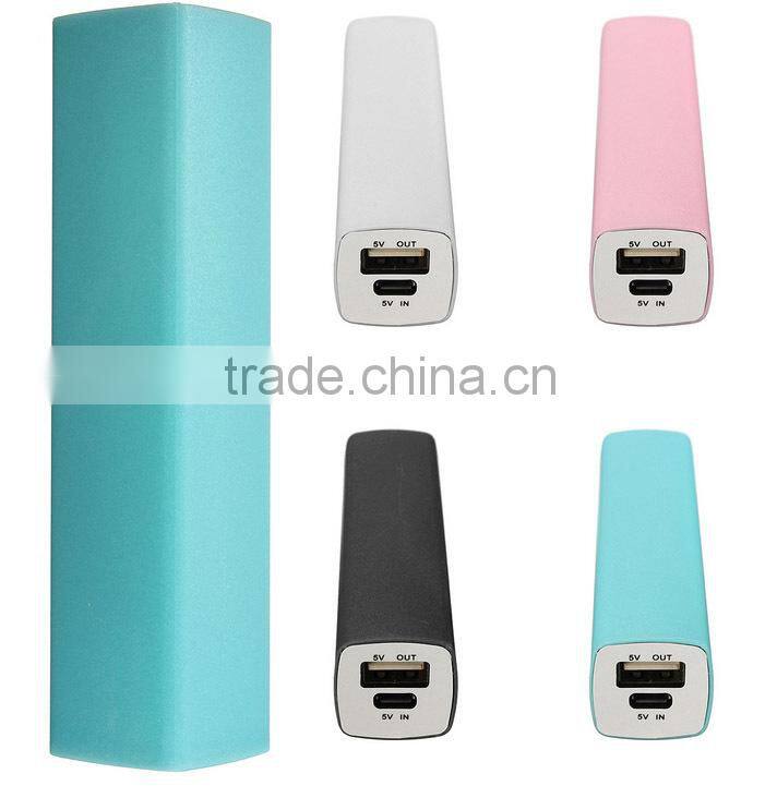 CE FCC ROSH Certification Ultra slim power bank 2600mah OEM powerbank