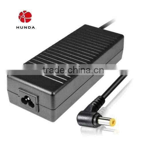 HUNDA Desktop Power Adapter AC DC Adapter 120W 24V 5A 5.5*2.5mm 4 pin for LCD Monitor/Display/Screen/ Home Appliance