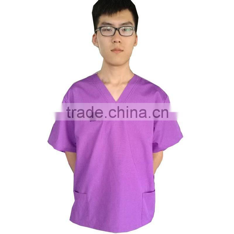 Medical scrubs,hospital uniform,nurse working wear wholesale high quanlity cheap hospital uniform scrubs