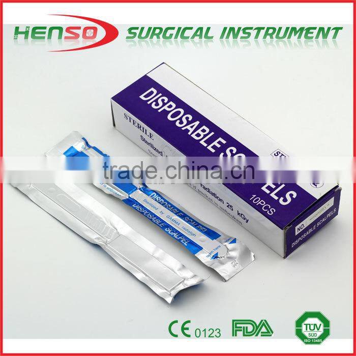 Henso carton steel or stainless steel Surgical blades with or without handle