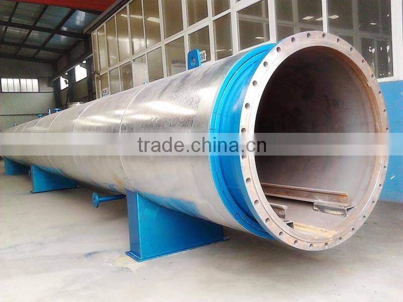 New Condition and Horizontal Machine for Processing Wood Poles