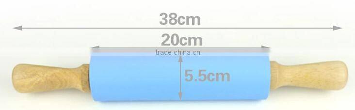 2015 High Quality FDA&LFGB Certificate Silicone Rolling Pin