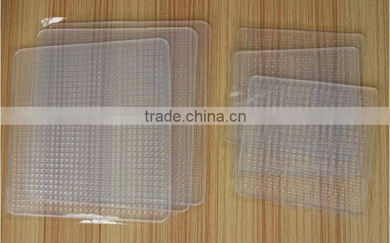 Fashione Design Food Grade Silicone Firm Stretch Bowl Cover Reusable Siliocne Food Wrap