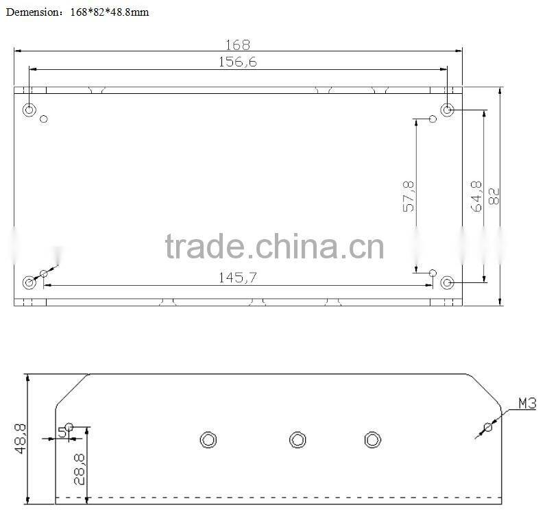 High Efficiency 90% 50/60Hz Input Dual Output Switching Power Supply 24V 12V 600W Open Frame PSU