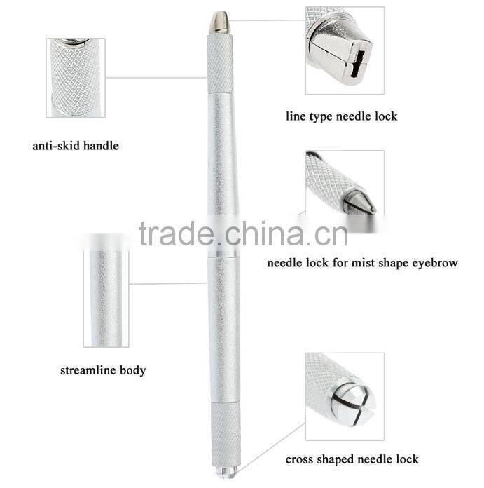 HOT starter microblading needles kit/ 3D eyebrow microblading pens/professional microblading handtools supply
