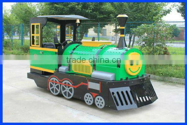 large amusement park rides outdoor Trackless Train For Children