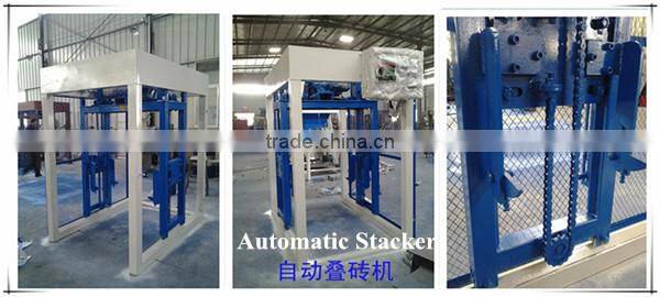 Small automatic fly ash brick machine,auto brick machine QT4-15 brick making machines sale in kenya