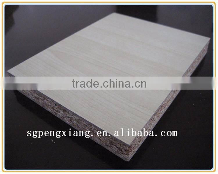 Indoor usage melamine particle board