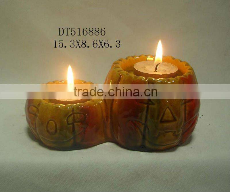 Ceramic Halloween Pumpkin