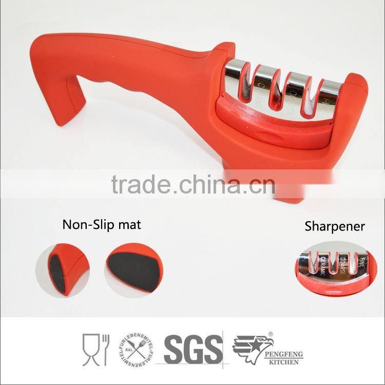 simple and handy kitchen tool knife sharpener