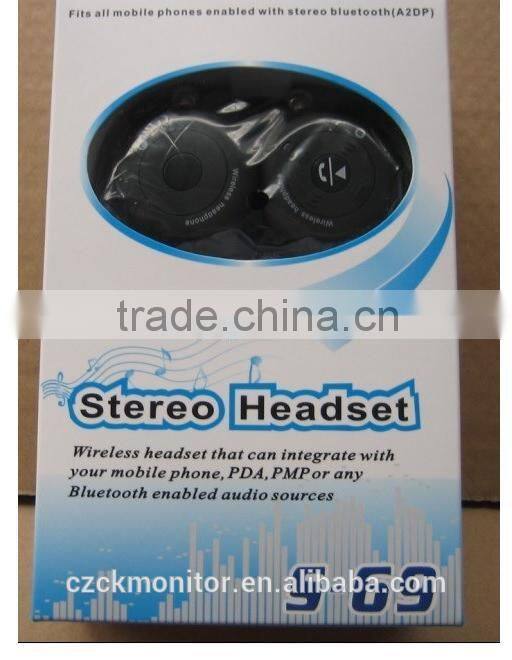 S69- bluetooth headset earphone earheadphone V3.0 Class 2
