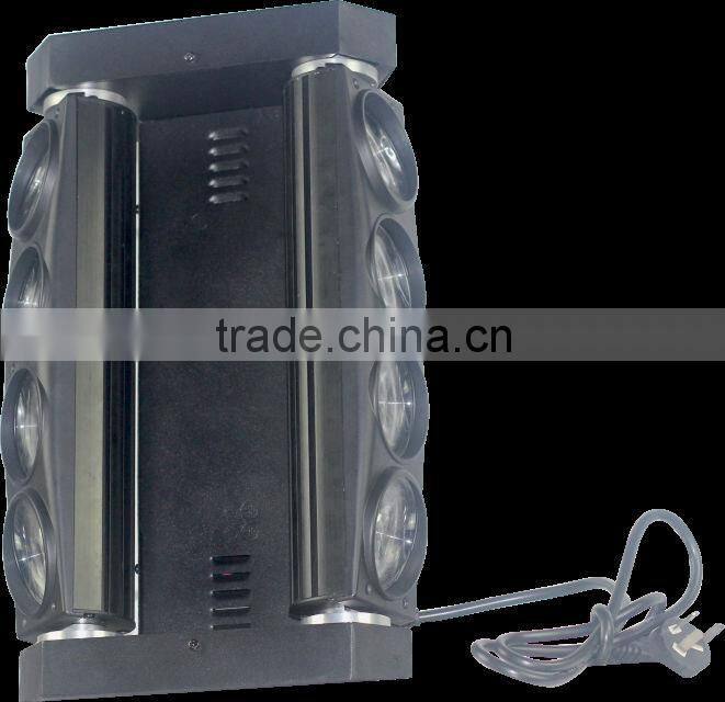 2014 NEW 8x10w full white dj light led moving head spider beam