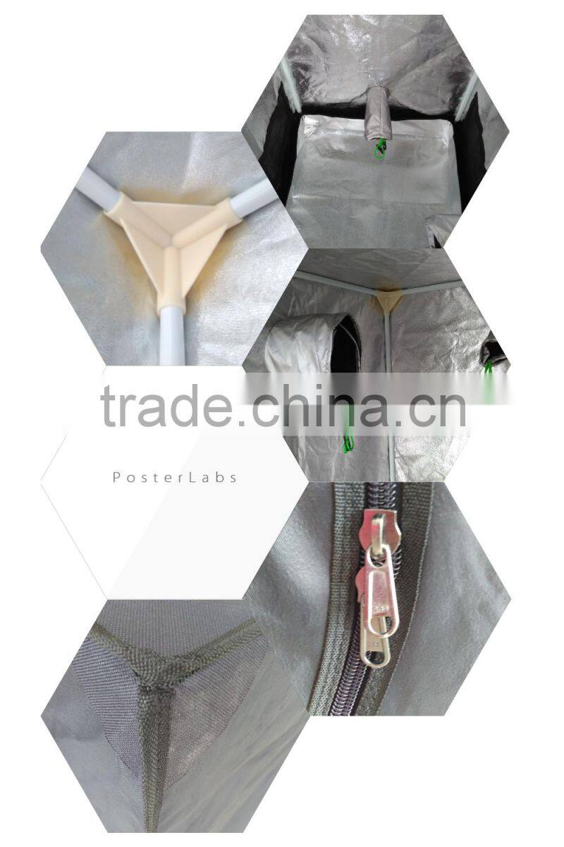 80x80x160cm Hydroponic indoor mylar reflective grow tent