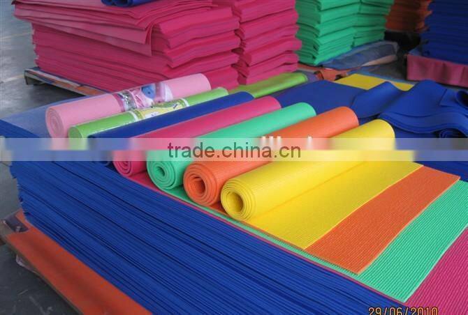 high quality non-slip exercise yoga mat TPE eco for fitness training