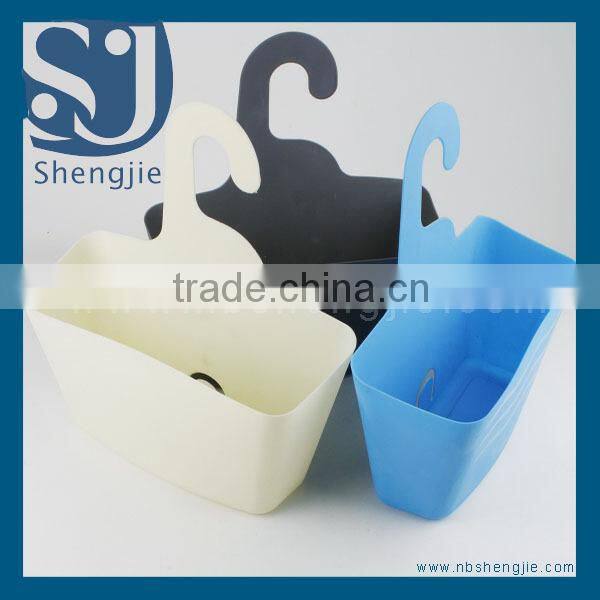 Trade Assurance wholesale with handle laundry plastic bathroom basket/PLASTIC BASKET bathroom basket with handle