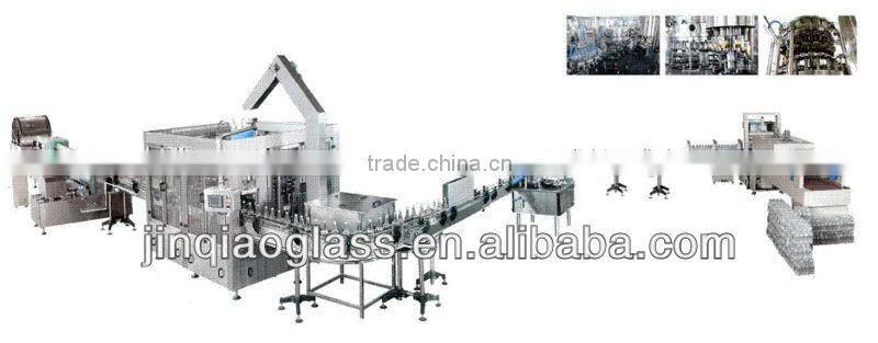 PACKING MACHINE/FILLING MACHINE GLASS BOTTLE FILLING COMPLETE PRODUCTION LINE