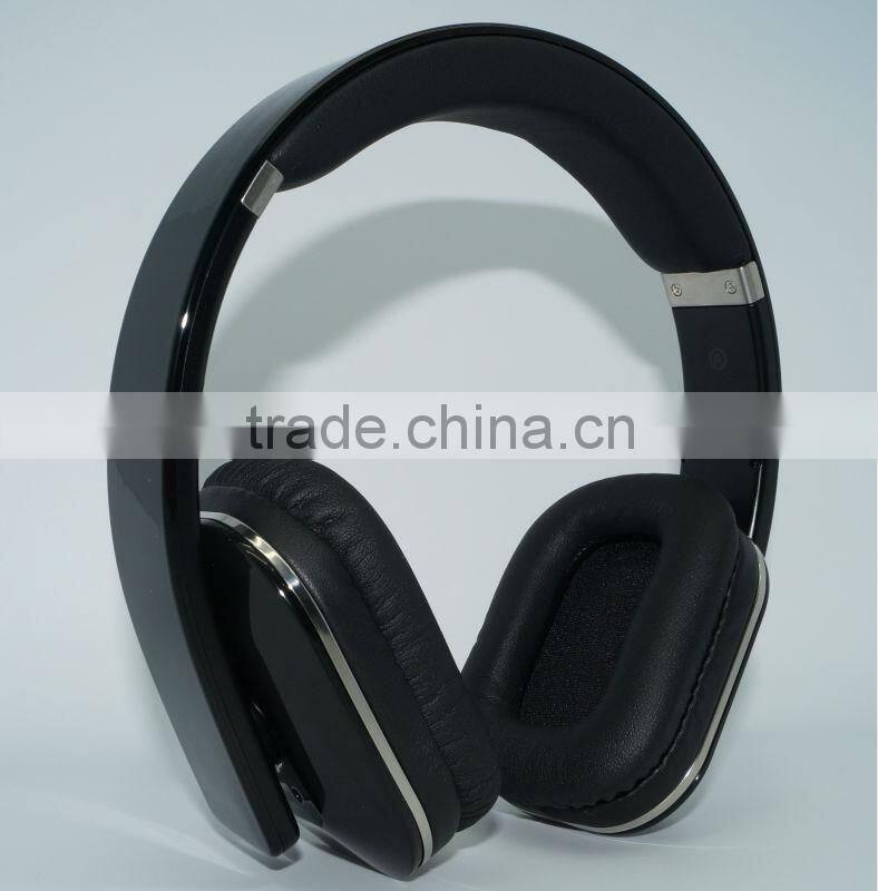 Certificated foldable bluetooth stereo headphone