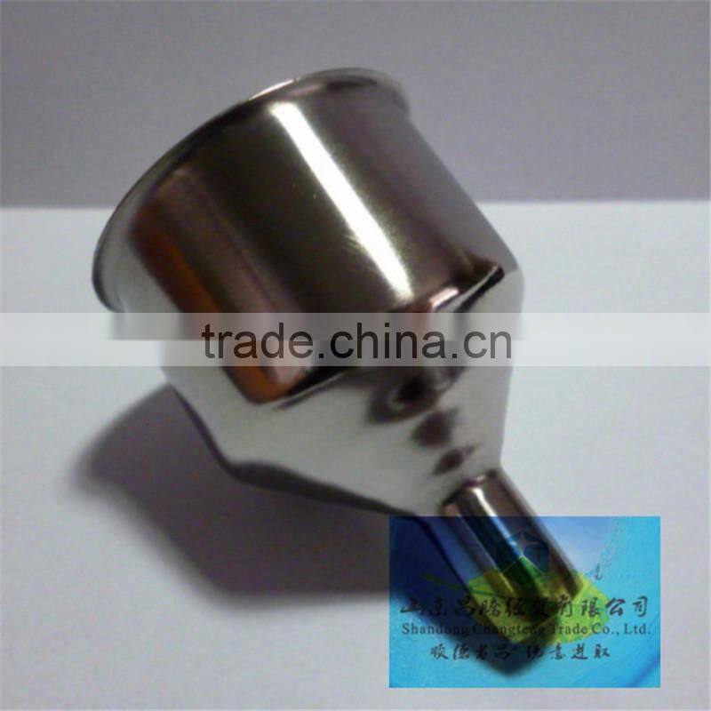 10g/piece Water Bottle Funnel Proboscis Wine Funnel Stainless Steel Hip Flask Funnel
