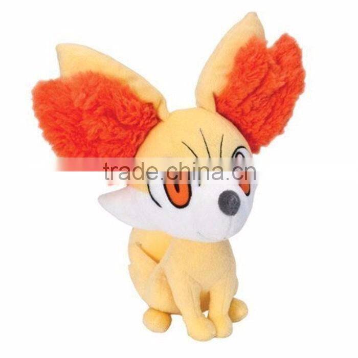 8" Pokemon Plush Toys Fennekin Plush Doll
