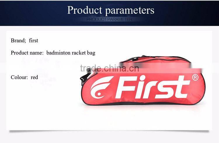 Wholesale high quality bag,larger space badminton bag tennis bag