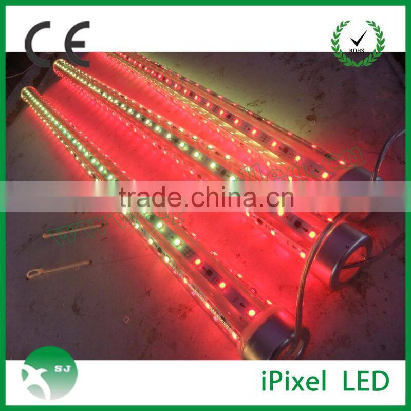 2016 hot sale wireless sync led tube light 360 degree for bumper cars